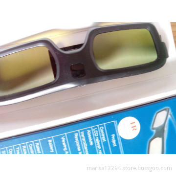 LCD Active Shutter Glasses for 3D TV and cinema